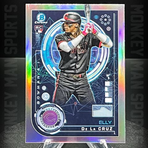 2024 Bowman Chrome - Elly De La Cruz Rookie RC - BOWMAN AI #BAI-1 REDS MINT