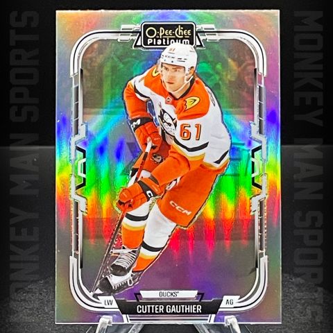 2025-26 OPC Platinum - Cutter Gauthier - #140 RAINBOW DUCKS MINT