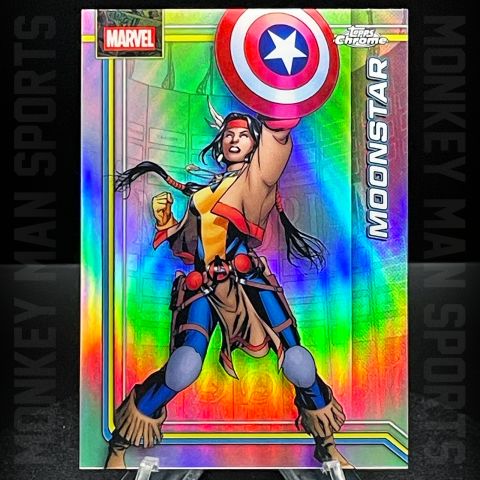 2026 Topps Chrome Marvel - Moonstar - #082 REFRACTOR MINT