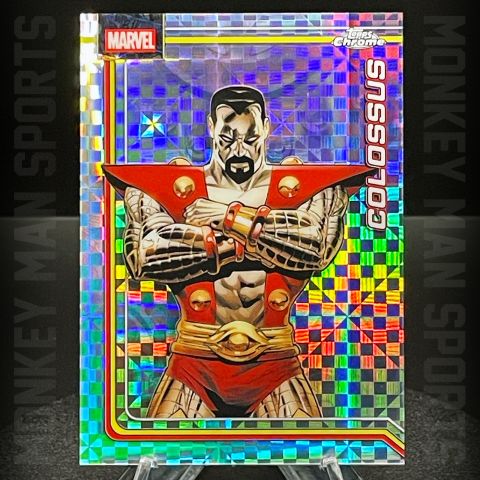 2026 Topps Chrome Marvel - Colossus - #023 X-FRACTOR X-MEN MINT