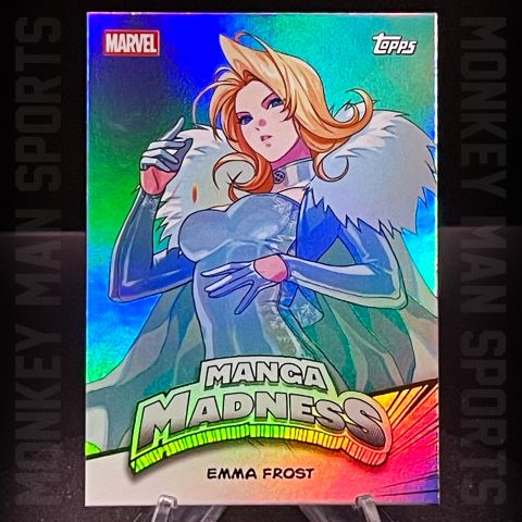 2026 Neon Marvel - Emma Frost - MANGA MADNESS #MM-10 RAINBOW FOIL X-MEN MINT