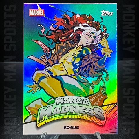2026 Neon Marvel - Rogue - MANGA MADNESS #MM-5 RAINBOW FOIL X-MEN MINT